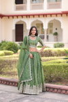 KA 5056 Gold Crush Lehenga With Blouse Dupatta Wholesale Price In Surat